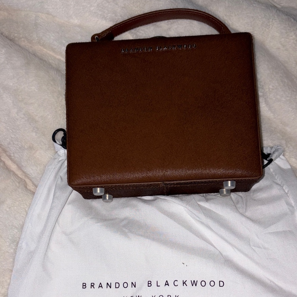 Brandon Blackwood Chestnut Briefcase
